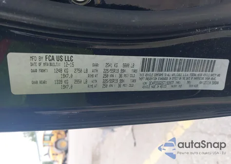 2016 Dodge Journey Crossroad Plus из США, поврежденный, VIN 3C4PDDGG2GT192077